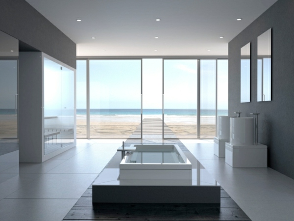 idée deco salle de bain ultra moderne design