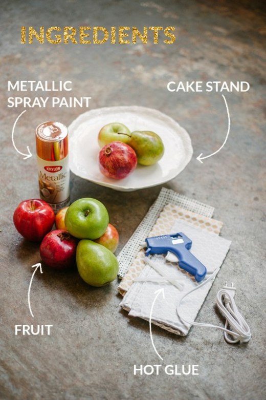 ingrédients nécessaires pour dorer fruits à la maison