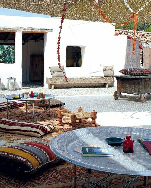 jardin de style marocain