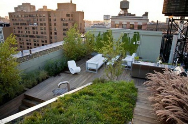 jardin sur toit design