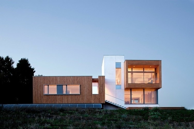la maison écologique design contemporain