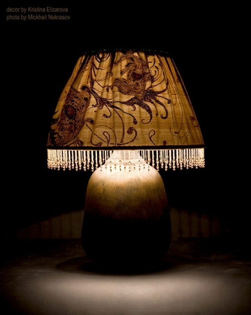 lampe décorative luxueuse design vintage