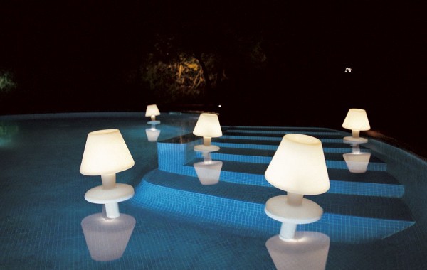 lampes eau design lumière