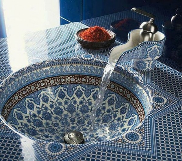 lavabo design motifs deco Kohler