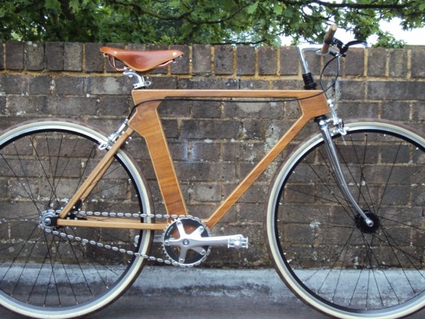 le bois cadre de bicyclette design plus écologique