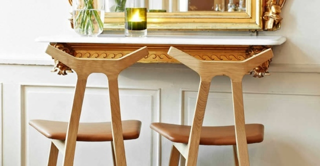 Intéressante chaises entièrement en bois conceptuelles