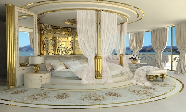 lit-baldaquin-idée-originale-chambre-coucher-style-luxe-brillance