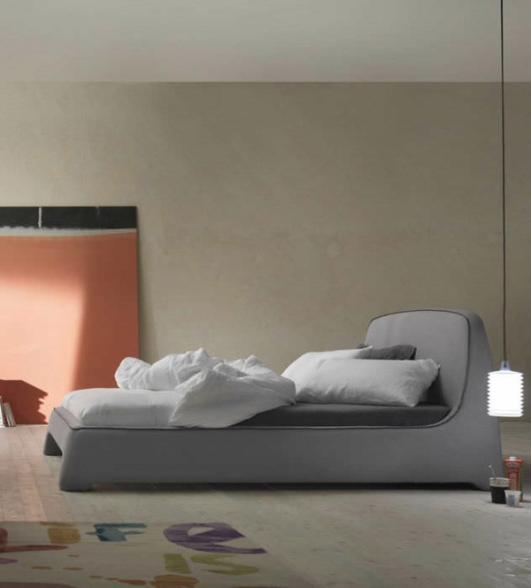 lit chambre à coucher design italien