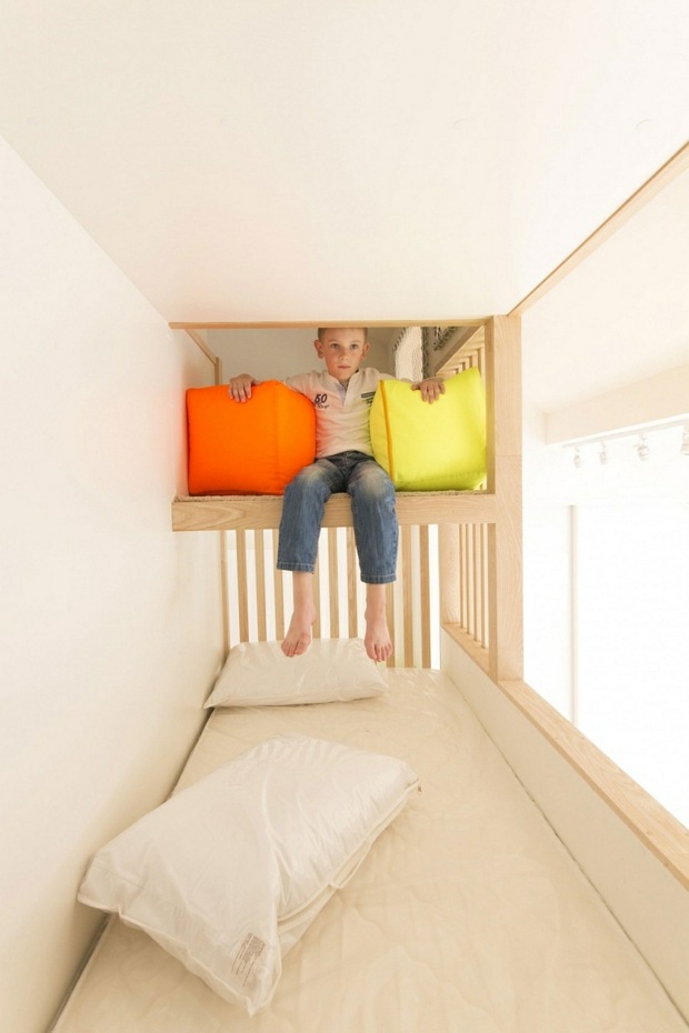 lits superposé pour enfants lit du haut niche supplémentaire