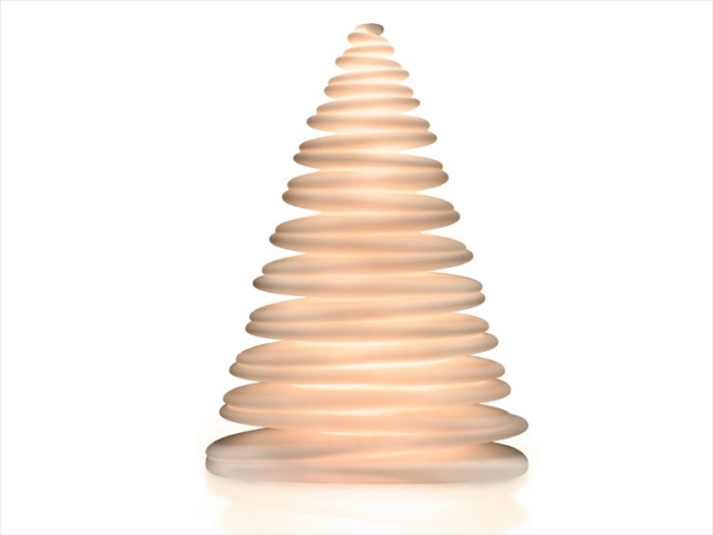 luminaire-LED-Chrismy-lampe-poser-lumière-rose-sapin-Noel luminaire à LED