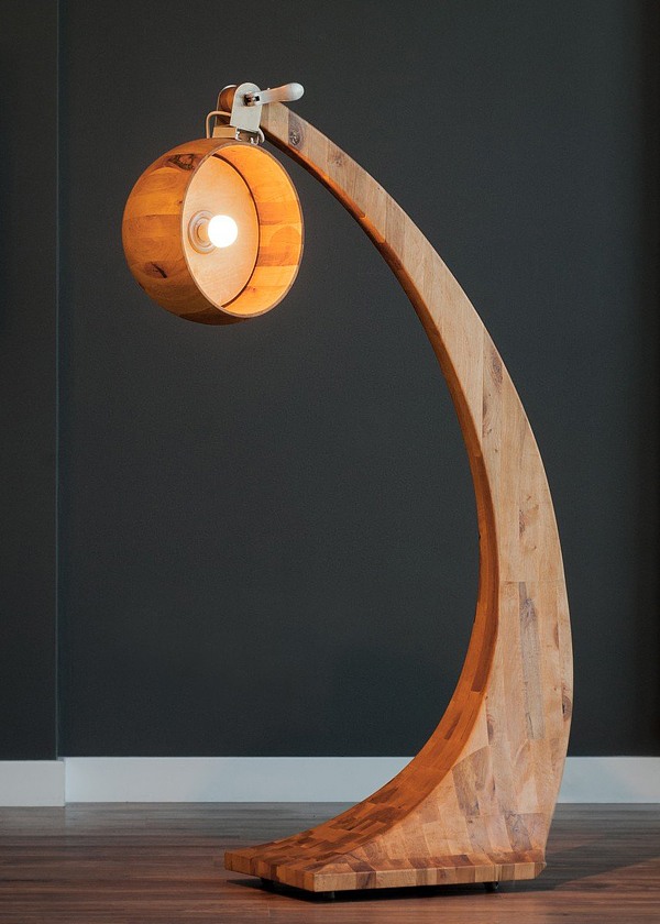 luminaire bois design modulaire