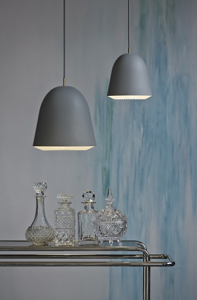 luminaire-design-Caché-Le-Klint-suspensions-grises-élégantes lampe design
