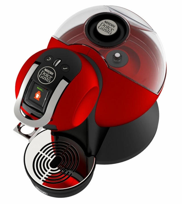 machine à café design dolce gusto rouge