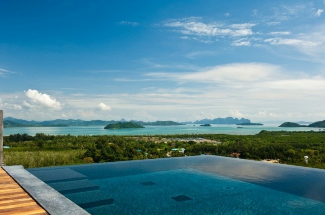 maison de vacances thailande piscine infinie