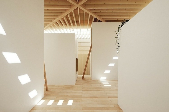 maison moderne japonaise lumière ingénieuse spacieux