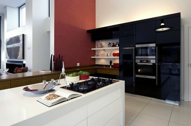 maison mosi meulen interieur cuisine moderne design minimal