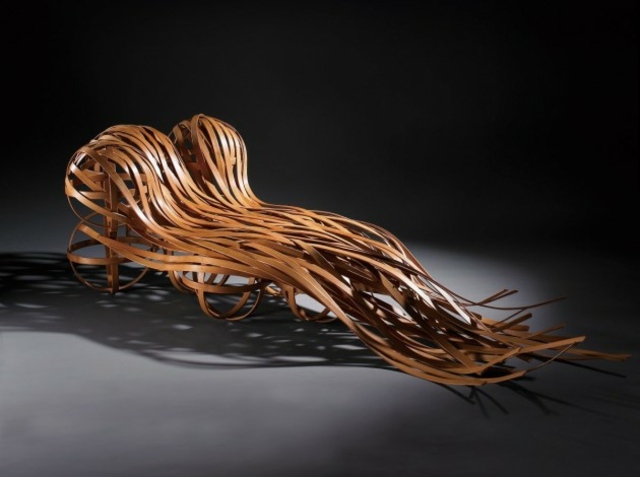 meuble bambou chaise longue