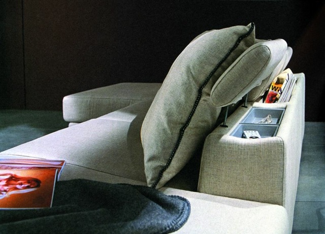 meuble contemporain multifonctionnel canape