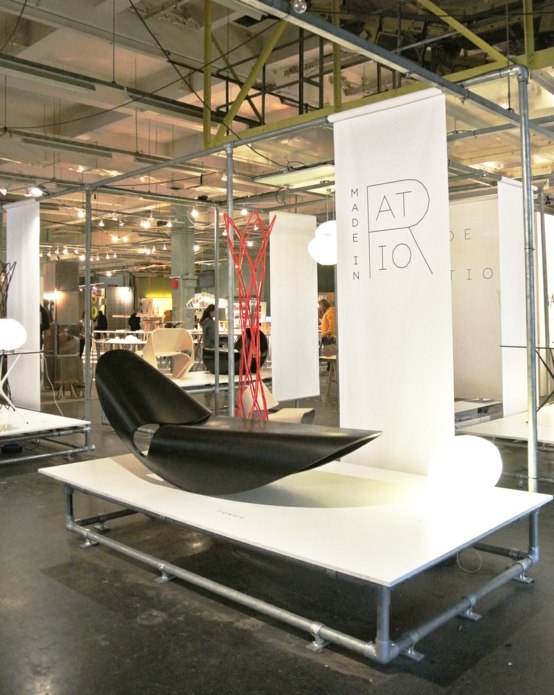 fauteuil futuriste Cowrie meuble design collection propose Made in Ratio