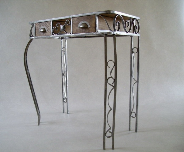 meuble métallique design original tiroirs