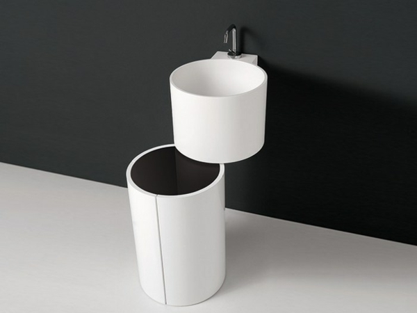meuble minimaliste salle de bain Inbani