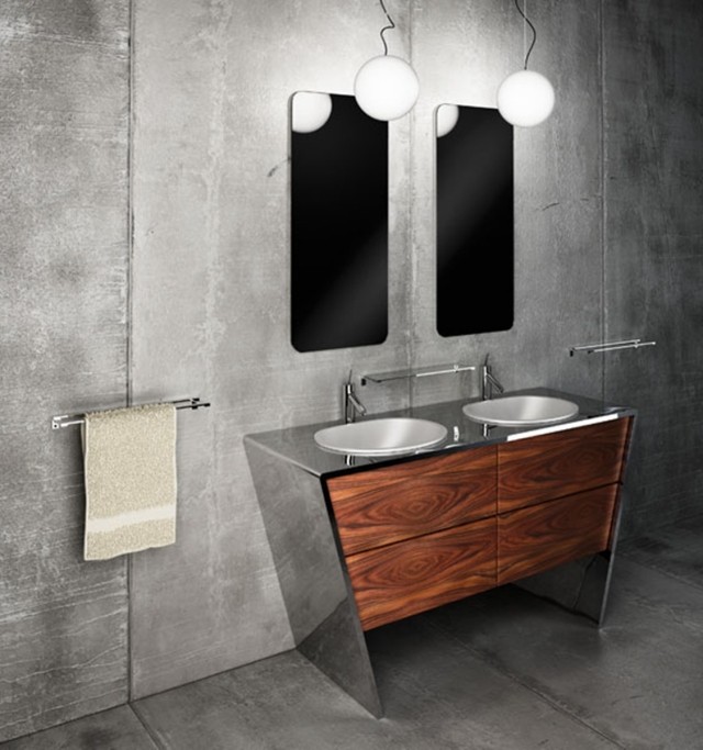 meuble salle de bain design unique-moderne-2014