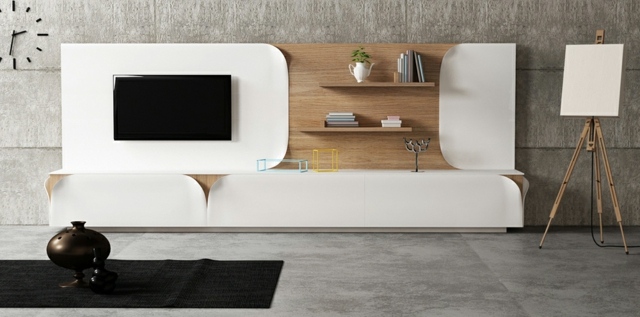 meuble tele design italien