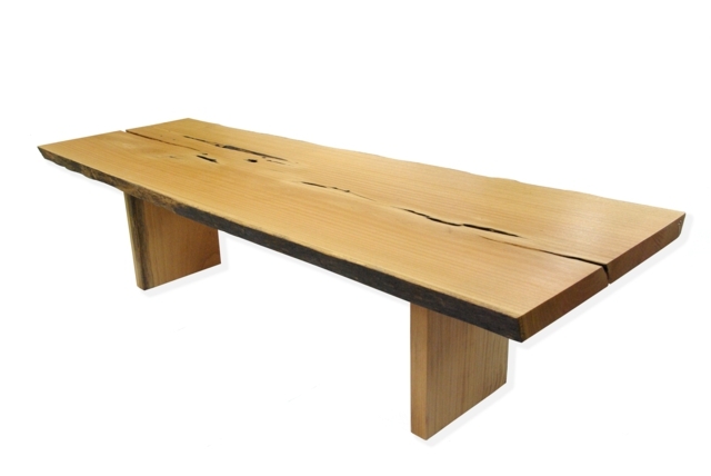 meubles bois brut table large