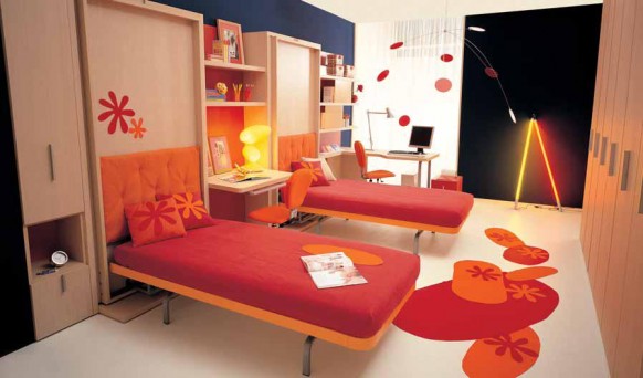 meubles chambre enfant moderne
