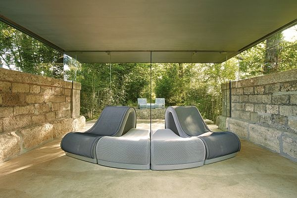 meubles design extérieur patio