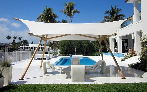 meubles design rotin piscine