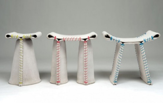 meubles en béton exterieur stitching concrete toile