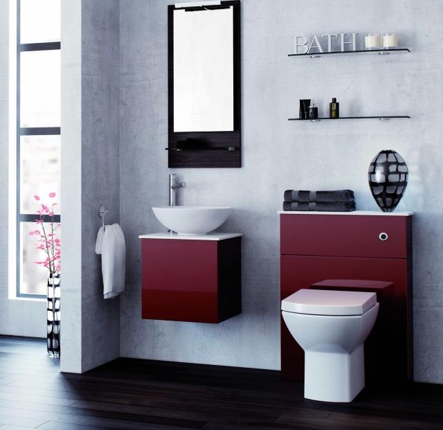 meubles-salle-de-bains-idée-originale-couleur-cyclamen-sous-lavabo