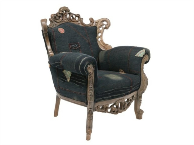 meubles vintage fauteuil Mink Kare design