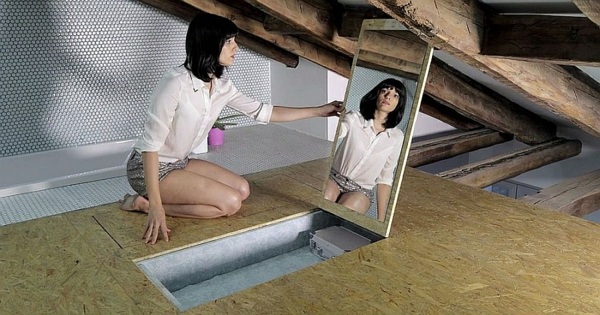 miroir design pratique loft