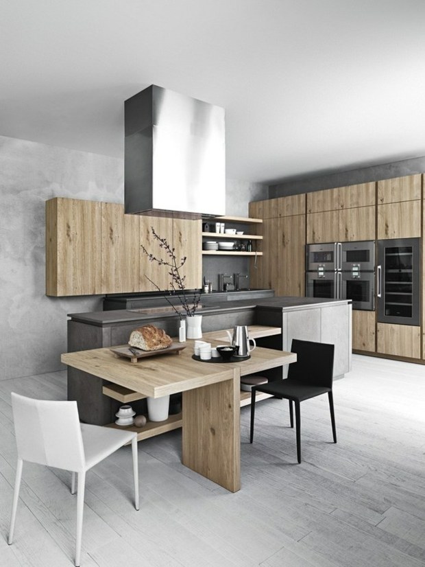 mobilier de cuisine bois design