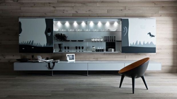 mobilier de salon minimaliste elegant fonctionnel