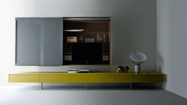mobilier minimaliste lignes epurees design contemporain