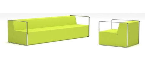 modèle canapé vert herbe fauteuil