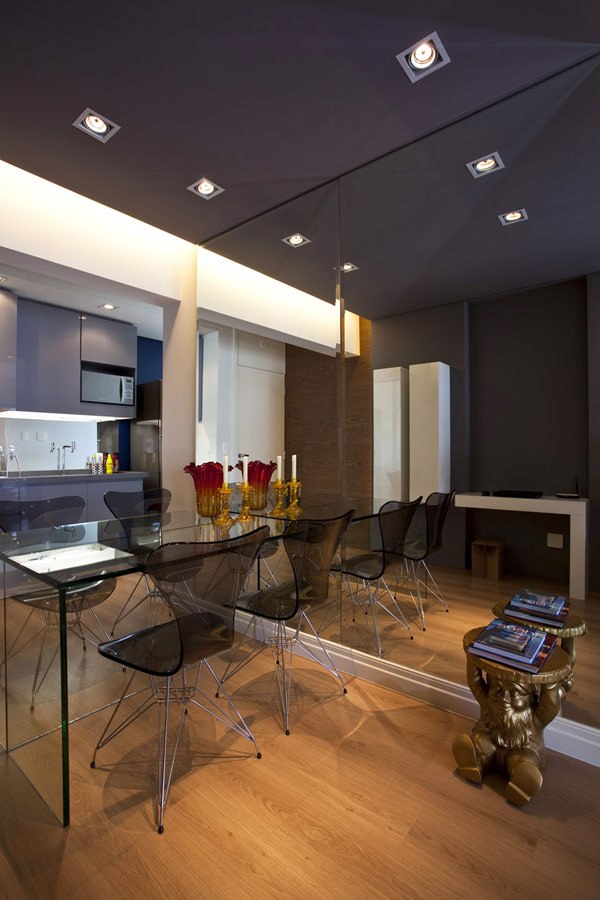 optimiser espace petit appartement moderne cuisine
