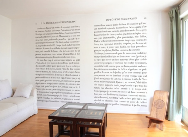 papier Madeleine Proust Panoramique decoration mur
