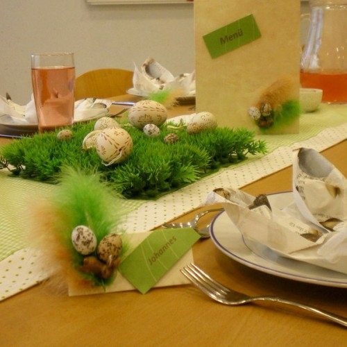 pâques décoration table idées
