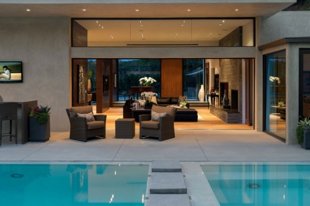 patio design piscine
