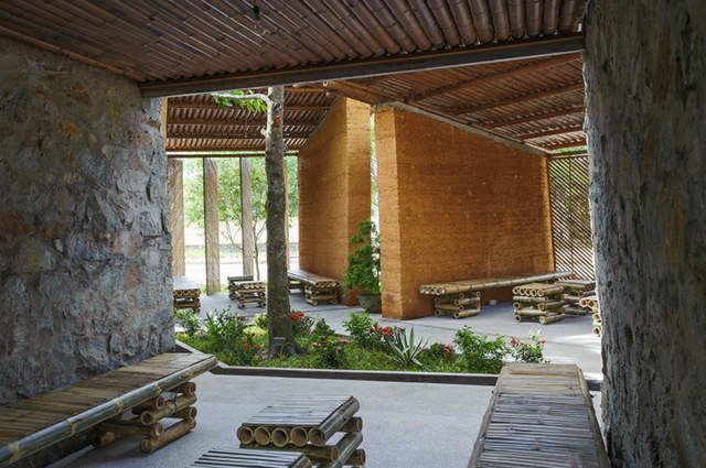 pavillons construits méthodes traditionnelles