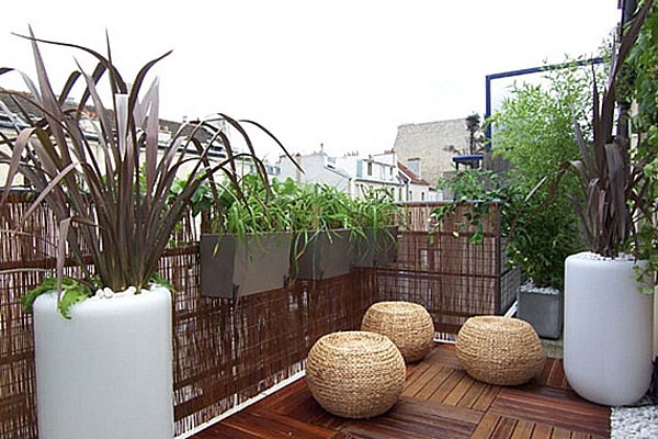 petit balcon amenagement plantes
