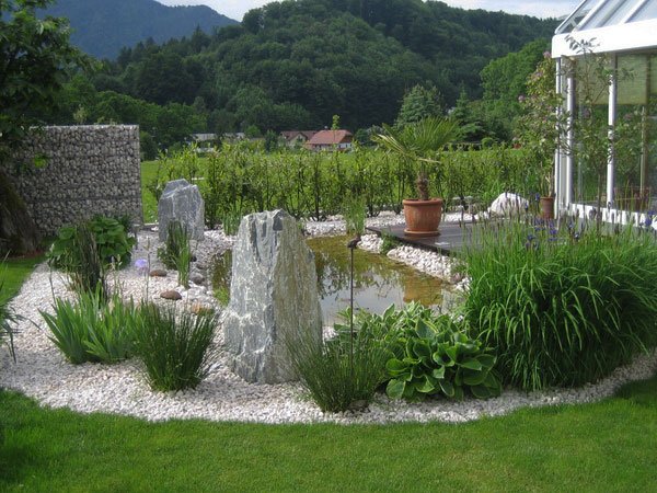 petit jardin de pierres