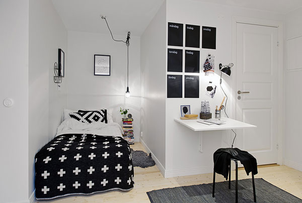 petite chambre coucher moderne