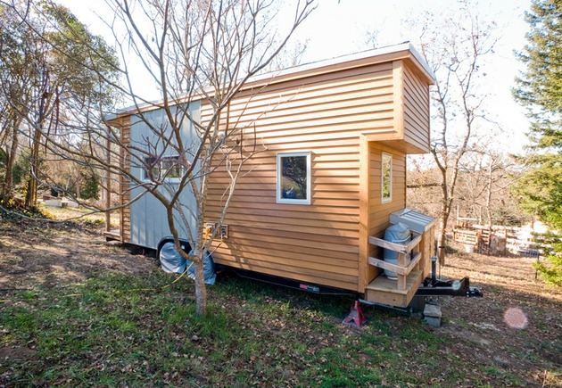 petite maison bois mobile