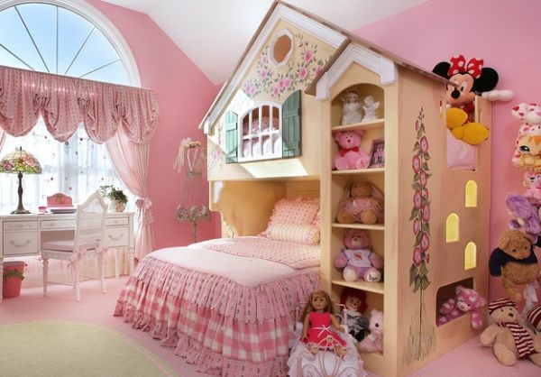 petite maison dans chambre princesse