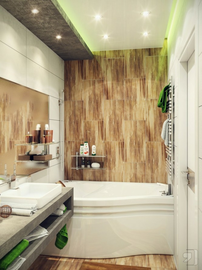 salle de bain petite astuces design